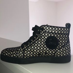 Women’s Christian Louboutin High Top Sneaker